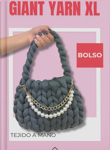 Bono Bolso Giant Yarn Xl incluido en el curso de crochet